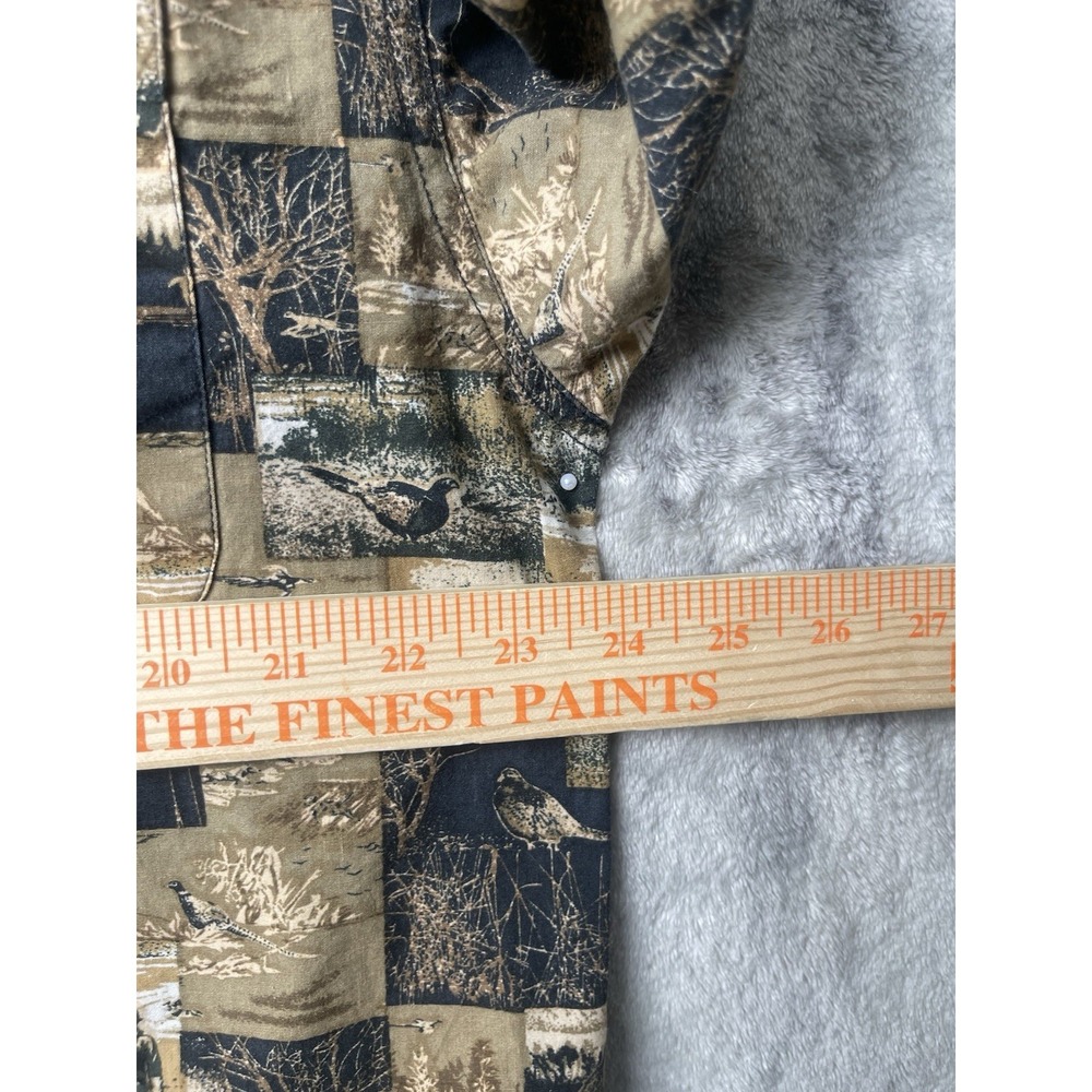 Field & Stream AOP Camo Long Sleeve Mens Large Shirt - Picture 4 of 7